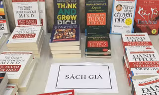 Người mua cần cảnh giác để tránh mua phải sách giả