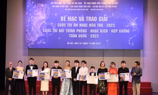 Quỹ Đào Minh Quang trao 29 giải cho các tài năng âm nhạc thính phòng