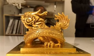 Đang hoàn tất thủ tục hồi hương ấn vàng triều Nguyễn