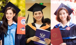 Những người đẹp vừa làm tốt nhiệm kỳ Hoa hậu vừa chu toàn việc học 