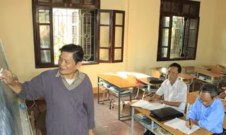 Lớp học Hán Nôm giữa vùng Kinh Bắc