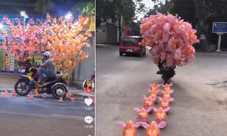 Đoạn video gây sốt trên TikTok Trung Quốc: Hóa ra là cảnh tượng quen thuộc ở Việt Nam!
