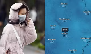 Khi nào đợt không khí lạnh mới sẽ tràn về miền Bắc chấm dứt tình trạng nồm ẩm?
