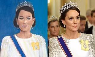 Hình vẽ Công nương Kate trên bìa tạp chí quá khác lạ khiến các fan phản ứng mạnh