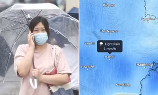 Có gió Đông Bắc nhưng không đáng kể, Hà Nội mưa ẩm cả hai ngày cuối tuần