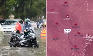 Dự báo ngày mai miền Bắc mưa nhiều hơn, Hà Nội sẽ tiếp tục giảm nhiệt