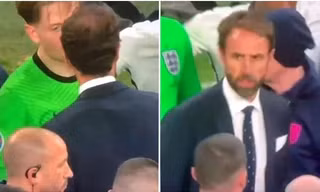 Hình ảnh mới cho thấy HLV Southgate đã định chọn thủ môn Pickford sút luân lưu, và ai nữa?