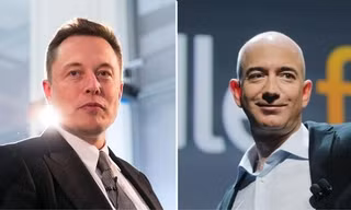 “Cuộc chiến” của 2 người giàu nhất thế giới: Elon Musk công khai “mắng” Jeff Bezos cực gắt