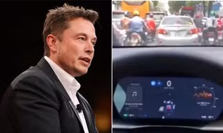 Chế độ lái tự động của ô tô Tesla "thua" khi gặp tắc đường ở Việt Nam, bảo tài xế tự lái?