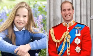 Con gái của nhà William - Kate là "bản sao" của bố, Hoàng tử William còn nhầm ảnh thế nào?