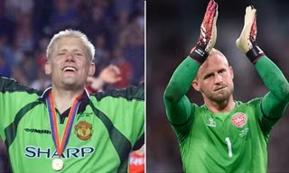 Có một điểm bất ngờ mà thủ môn Kasper Schmeichel còn xuất sắc hơn cả người cha huyền thoại