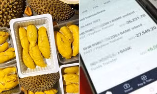 Đặt mua sầu riêng qua mạng, một phụ nữ thấy tài khoản ngân hàng “bốc hơi” gần 1 tỷ đồng