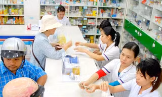Nhiều loại thuốc tăng giá 45%