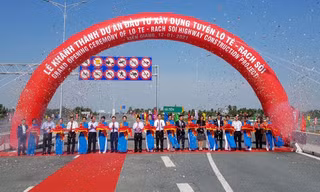 Khánh thành tuyến Lộ Tẻ - Rạch Sỏi hơn 6.300 tỷ