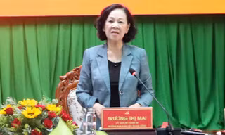 Trưởng ban Dân vận Trung ương làm việc với Tỉnh ủy Sóc Trăng