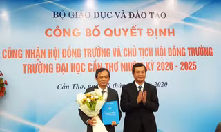 Công bố Quyết định công nhận Hội đồng Trường Đại học Cần Thơ