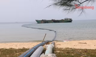 Cục Hàng hải chỉ đạo xử lý hoạt động bơm cát tại Phú Quốc