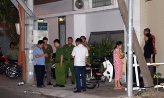 Hiện trường vụ việc.