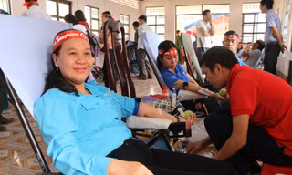 Nữ bí thư tỉnh đoàn Sóc Trăng hơn 10 lần hiến máu
