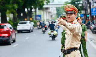 Cục CSGT phân luồng, hạn chế phương tiện về Hà Nội phục vụ kỷ niệm 80 năm Quốc khánh 2/9