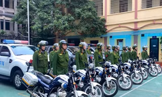 Công an Hà Nội huy động lực lượng xử lý hành vi đốt pháo trái phép đêm giao thừa