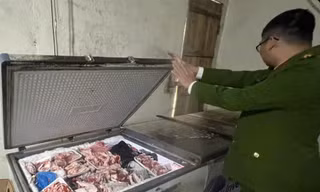 Cận cảnh 'kho' nầm, tràng, chân gà... không rõ nguồn gốc chuẩn bị đưa ra thị trường