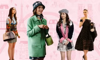 Gợi ý cách buộc khăn sành điệu cho các cô gái theo kịp trend trong “Emily in Paris“