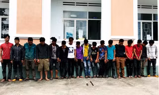 Nhóm thanh niên làng Klá