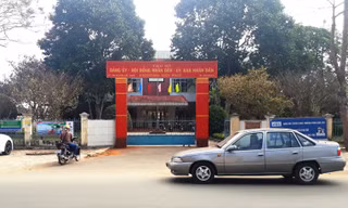 UBND phường Hội Phú nơi xảy ra vụ trộm táo tợn