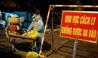 Khu vực liên quan ca bệnh được phong tỏa.