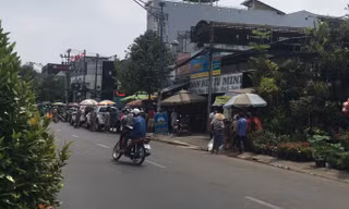 Hiện trường vụ việc.