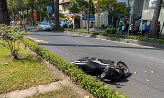 Hiện trường vụ việc.