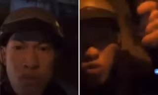 Nam thanh niên liên tục chửi bới và nổ súng khi đang livestream.