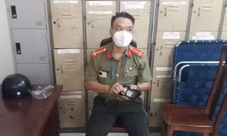 Toàn tại cơ quan Công an.