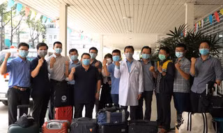 Tổ phản ứng nhanh lên đường đi Kiên Giang.