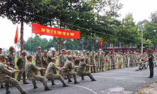 Mục kích chiến sĩ Đặc công bộ thi tài