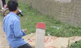 Hiện trường vụ việc.