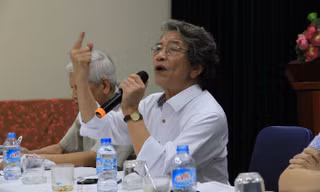 Giám đốc VCPMC nhạc sĩ Phó Đức Phương. Ảnh: N.M.Hà.