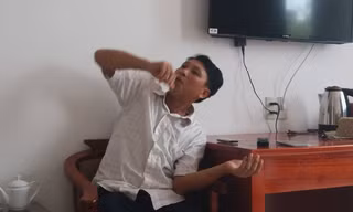Chủ trâu 23 kể lại khoảnh khắc hút chết.