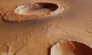 Ảnh chụp có độ phân giải cao do tàu Mars Express gửi về. Ảnh: ESA.