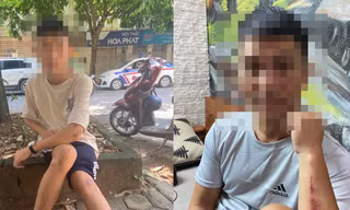 Hà Nội: Truy tìm nhóm 'tóc xanh, tóc đỏ' vô cớ dùng vỏ chai bia tấn công người đi đường