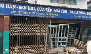 Nhà ông Đ, nơi xảy ra sự việc