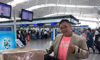 Diễn viên hài Minh Béo.