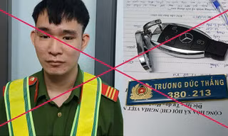 Mua trang phục công an, bảng tên, quân hàm để ra oai