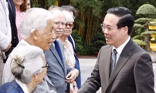 Chủ tịch nước gặp các nhà khoa học dự Hội nghị khoa học quốc tế
