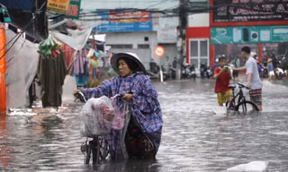 Sống thấp thỏm trong vùng 'rốn ngập' ở TPHCM