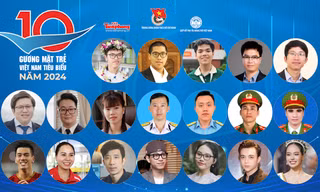 Công bố 19 đề cử Giải thưởng Gương mặt trẻ Việt Nam tiêu biểu năm 2024