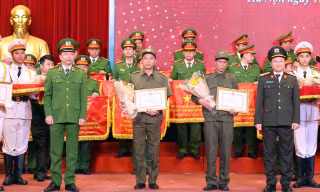 Hà Nội tuyên dương cán bộ Công an xã tiêu biểu