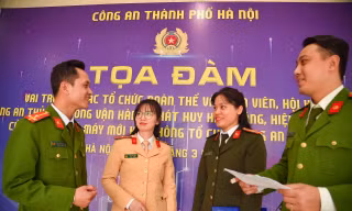 Tuổi trẻ Công an Thủ đô phải xung kích ngay từ tuyến đầu cơ sở 
