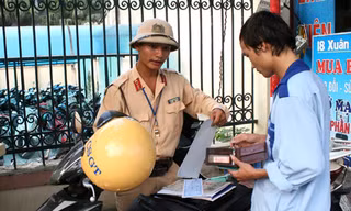 Vi phạm giao thông nộp phạt qua ATM
